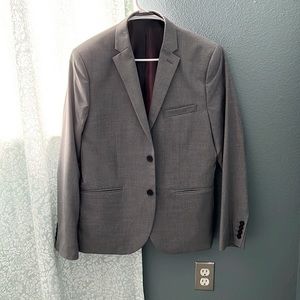 Gray blazer